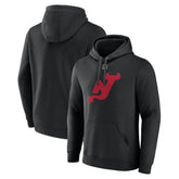 New Jersey Devils Alternate Logo Pullover Hoodie Black