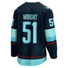 Shane Wright Seattle Kraken Fanatics Men's Home Breakaway Player Jersey Deep Sea Blue