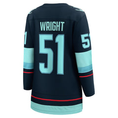 Shane Wright Seattle Kraken Fanatics Women's Home Breakaway Jersey Deep Sea Blue