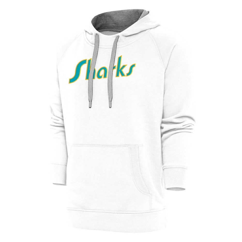 San Jose Sharks Antigua Special Edition 2.0 Victory Pullover Hoodie White