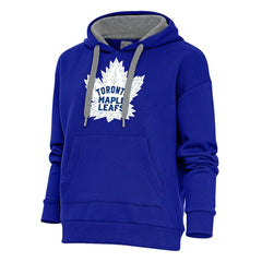 Toronto Maple Leafs Antigua Women's Special Edition 2.0 Victory Pullover Hoodie Royal