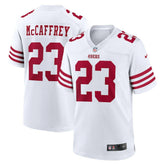 Christian McCaffrey San Francisco 49ers Game Player Jersey - White