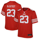 Christian McCaffrey San Francisco 49ers Youth Game Jersey - Scarlet