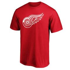 Detroit Red Wings Primary Logo Team T-Shirt Red