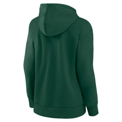 Minnesota Wild Women's Primary Logo Pullover Hoodie Green