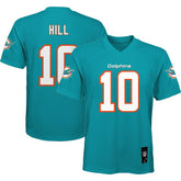 Tyreek Hill Miami Dolphins Youth Replica Player Jersey - Aqua cheap