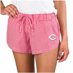 Cincinnati Reds Concepts Sport Women's Tradition Woven Shorts Red