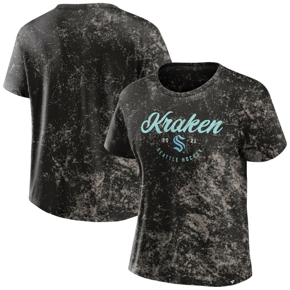 Seattle Kraken Fanatics Women's Breakaway T-Shirt Black