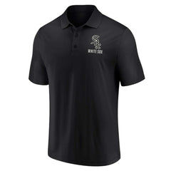 Chicago White Sox Two-Pack Logo Lockup Polo Set Black/White