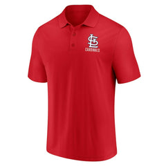 St. Louis Cardinals Two-Pack Logo Lockup Polo Set Red/White