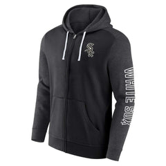 Chicago White Sox Offensive Line Up Lightweight Full-Zip Hoodie Black
