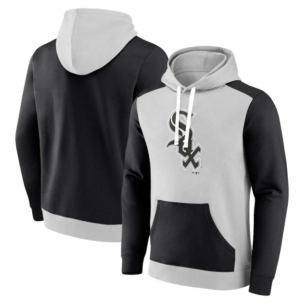 Chicago White Sox Arctic Pullover Hoodie Gray/Black
