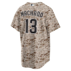 Manny Machado San Diego Padres USMC Alternate Replica Player Jersey - Camo