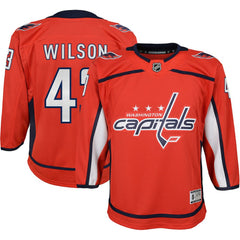 Tom Wilson Washington Capitals Youth 2022/23 Premier Player Jersey Red