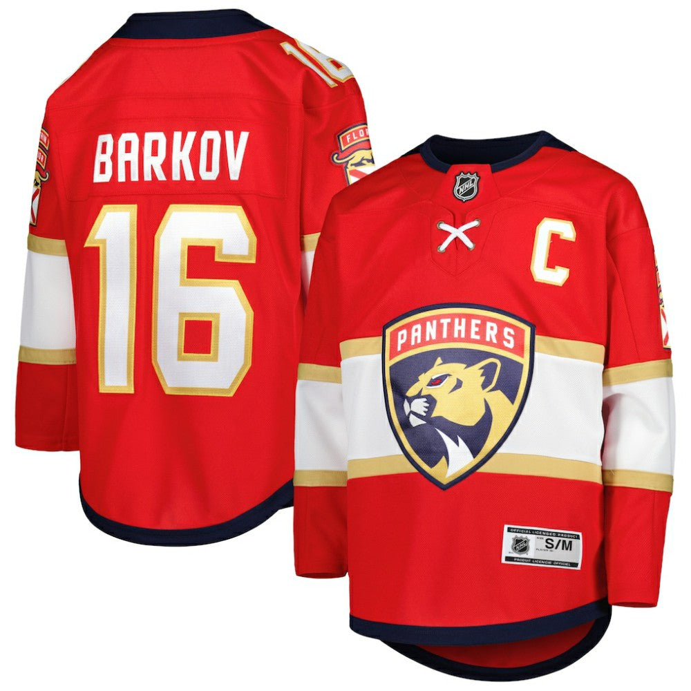 Aleksander Barkov Florida Panthers Youth Home Premier Player Jersey Red