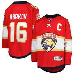 Aleksander Barkov Florida Panthers Youth Home Premier Player Jersey Red