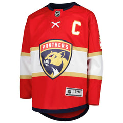 Aleksander Barkov Florida Panthers Youth Home Premier Player Jersey Red