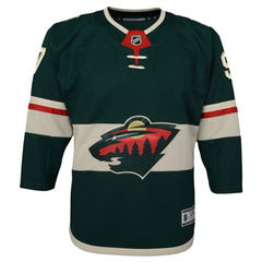 Kirill Kaprizov Minnesota Wild Youth Home Premier Player Jersey Green