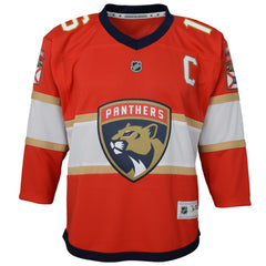 Aleksander Barkov Florida Panthers Youth Home Captain Replica Player Jersey Red