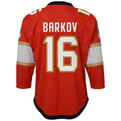 Aleksander Barkov Florida Panthers Youth Home Captain Replica Player Jersey Red