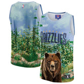 Memphis Grizzlies NBA & KidSuper Studios Unisex Hometown Jersey Teal - Fanatics