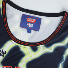 Oklahoma City Thunder NBA & KidSuper Studios Unisex Hometown Jersey - Black