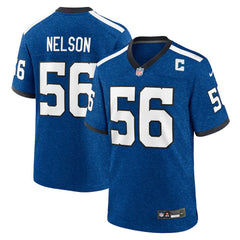 Quenton Nelson Indianapolis Colts Indiana Nights Alternate Game Jersey - Royal
