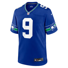 Kenneth Walker III Seattle Seahawks Throwback Player Game Jersey - Royal
