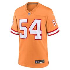 Lavonte David Tampa Bay Buccaneers Throwback Game Jersey - Orange