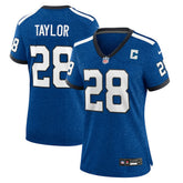 Jonathan Taylor Indianapolis Colts Women's Indiana Nights Alternate Game Jersey - Royal