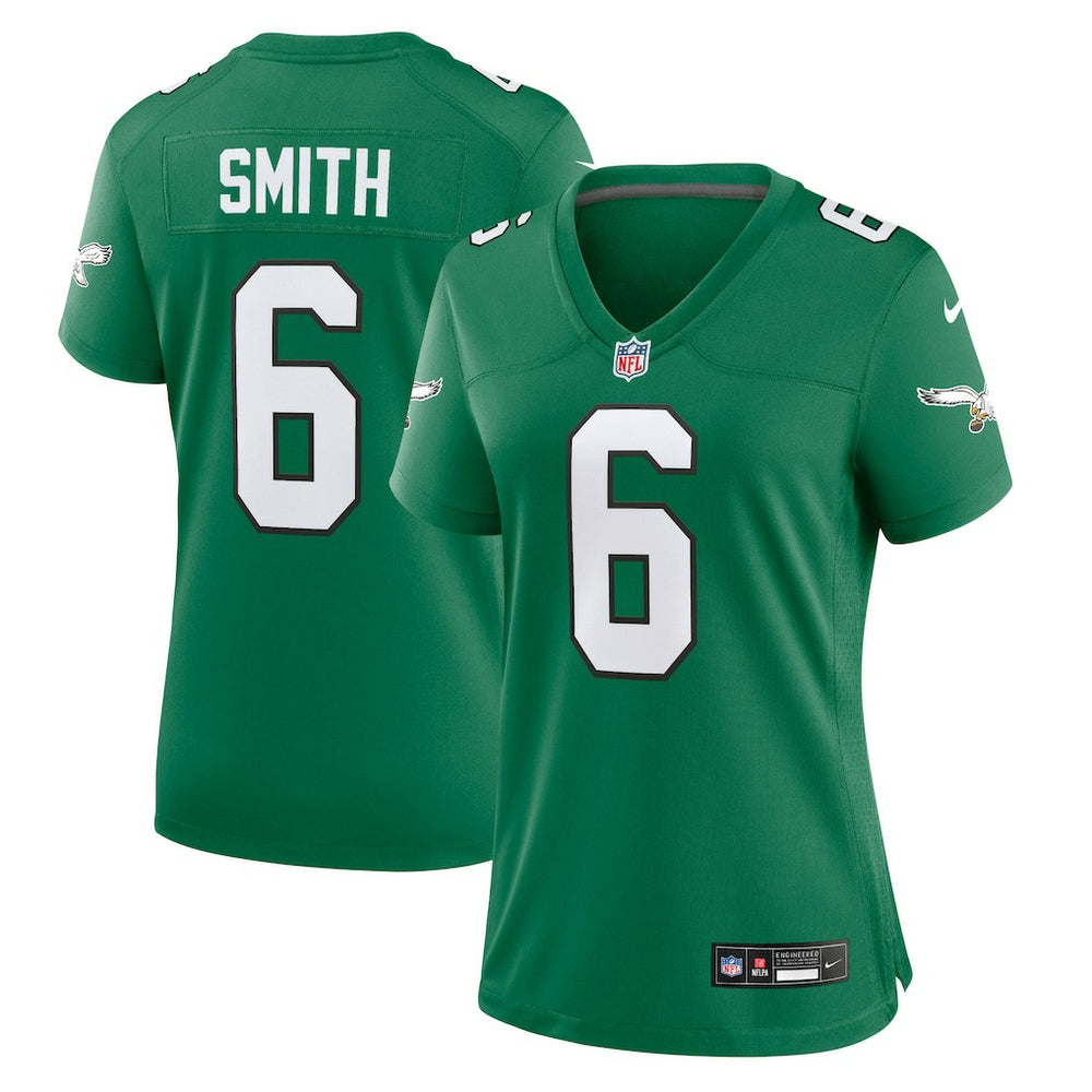 DeVonta Smith Philadelphia Eagles Women's Player Jersey - Kelly Green