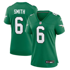 DeVonta Smith Philadelphia Eagles Women's Player Jersey - Kelly Green