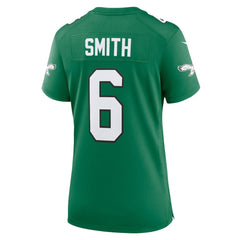 DeVonta Smith Philadelphia Eagles Women's Player Jersey - Kelly Green
