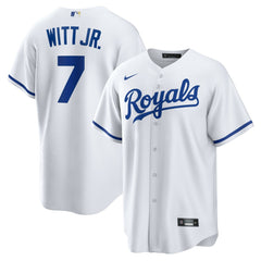 Bobby Witt Jr. Kansas City Royals Home Replica Player Jersey White | Nike