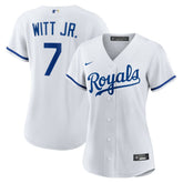Bobby Witt Jr. Kansas City Royals Women's Home Replica Player Jersey - White