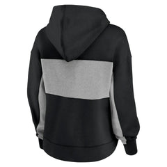 San Francisco Giants Women's Filled Stat Sheet Pullover Hoodie Black