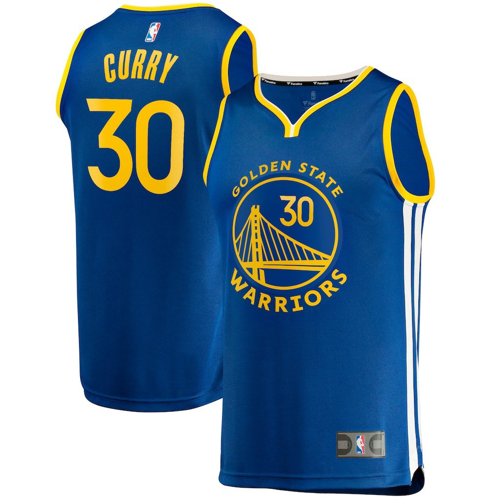 Stephen Curry Golden State Warriors Big & Tall Fast Break Player Jersey sale - Royal sale - Icon Edition