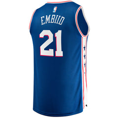 Joel Embiid Philadelphia 76ers Big & Tall Fast Break Player Jersey - Royal - Icon Edition