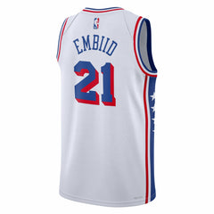 Joel Embiid Philadelphia 76ers Unisex Swingman Jersey - Association Edition - White