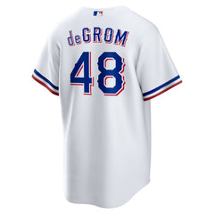 Jacob deGrom Texas Rangers Home Replica Player Jersey White | Nike