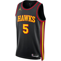 Dejounte Murray Atlanta Hawks Jordan Brand Unisex Swingman Jersey - Statement Edition - Black for sale