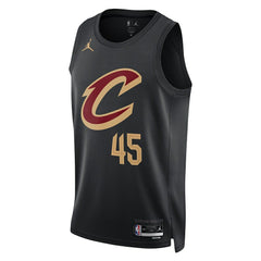 Donovan Mitchell Cleveland Cavaliers Jordan Brand Unisex Swingman Jersey sale - Statement Editi- Black outlet