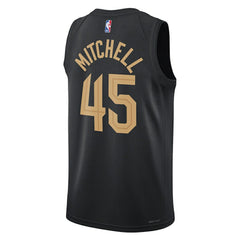 Donovan Mitchell Cleveland Cavaliers Jordan Brand Unisex Swingman Jersey sale - Statement Editi- Black outlet