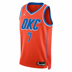 Chet Holmgren Oklahoma City Thunder Jordan Brand Unisex Swingman Jersey - Statement Edition - Orange for sale