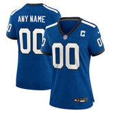 Indianapolis Colts Women's Indiana Nights Alternate Custom Game Jersey - Royal