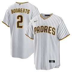 Xander Bogaerts San Diego Padres Home Official Replica Player Jersey White/Brown | Nike