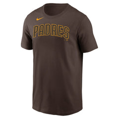 Xander Bogaerts San Diego Padres Name & Number T-Shirt Brown | Nike