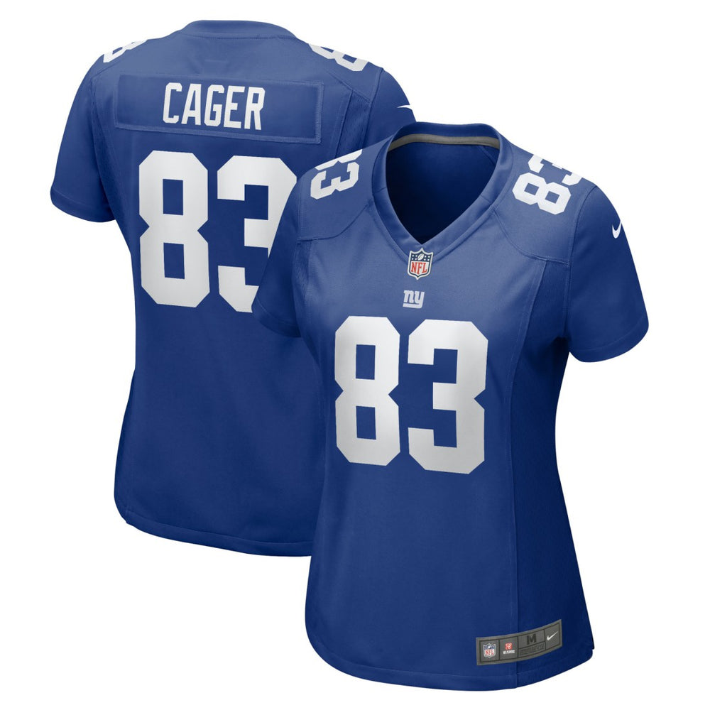 Lawrence Cager New York Giants Women's Home Game Player Jersey - Royal
