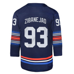 Mika Zibanejad New York Rangers Youth Alternate Premier Player Jersey Navy