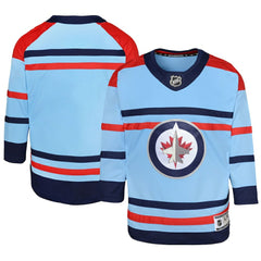 Winnipeg Jets Youth Anniversary Premier Jersey Light Blue